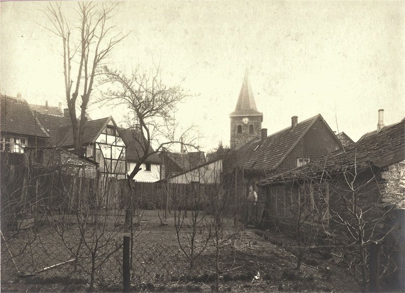  Blick in den „Hinterhof“ von Alt-Velbert. 